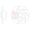 Apec Brake Disc DSK3234 thumbnail