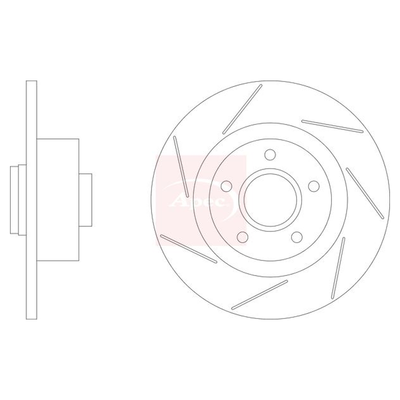 Apec Brake Disc DSK3234