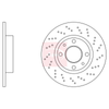 Apec Brake Disc DSK3235 thumbnail