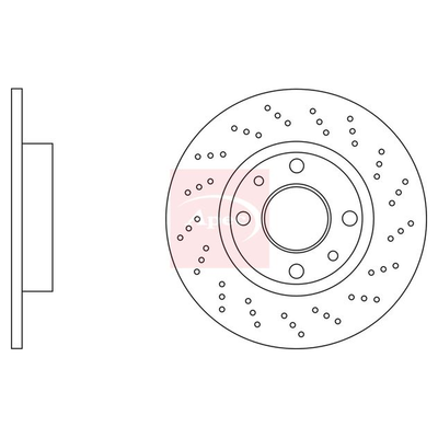 Apec Brake Disc DSK3235