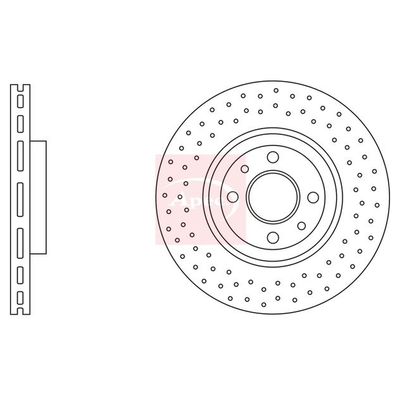Apec Brake Disc DSK3236