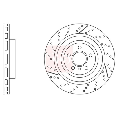 Apec Brake Disc DSK3238