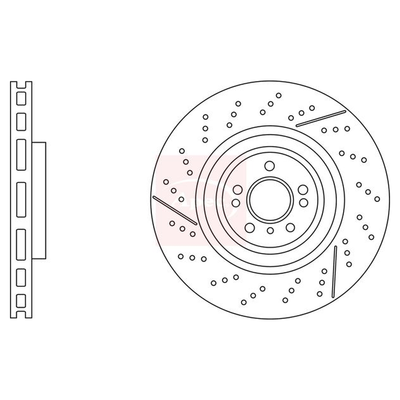 Apec Brake Disc DSK3239