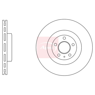 Apec Brake Disc DSK3242