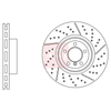 Apec Brake Disc DSK3248 thumbnail