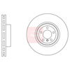 Apec Brake Disc DSK3250 thumbnail