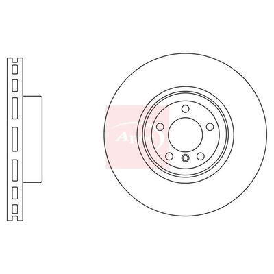 Apec Brake Disc DSK3250