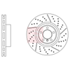 Apec Brake Disc DSK3251 thumbnail