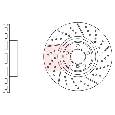 Apec Brake Disc DSK3251