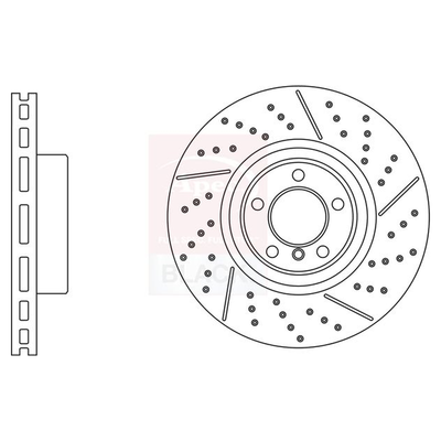 Apec Brake Disc DSK3251B