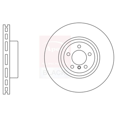 Apec Brake Disc DSK3252B