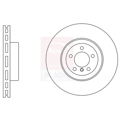 Apec Brake Disc DSK3253B