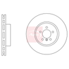Apec Brake Disc DSK3254 thumbnail