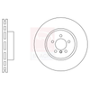 Apec Brake Disc DSK3254B thumbnail