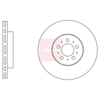 Apec Brake Disc DSK3258 thumbnail