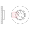 Apec Brake Disc DSK3261 thumbnail