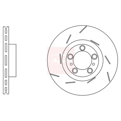 Apec Brake Disc DSK3262