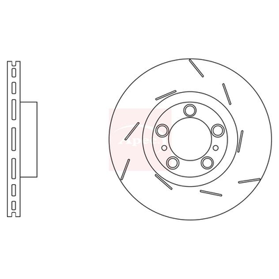 Apec Brake Disc DSK3263