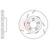 Apec Brake Disc DSK3264 thumbnail