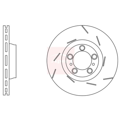 Apec Brake Disc DSK3265