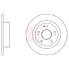 Apec Brake Disc DSK3266 thumbnail