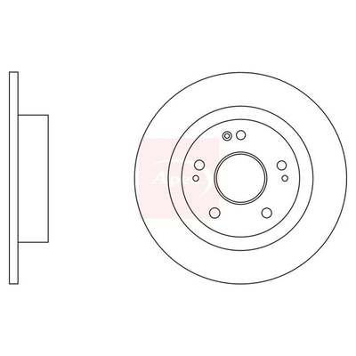 Apec Brake Disc DSK3266