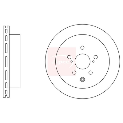 Apec Brake Disc DSK3270