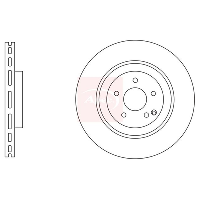 Apec Brake Disc DSK3273