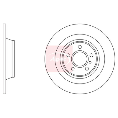 Apec Brake Disc DSK3275