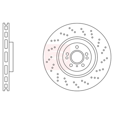 Apec Brake Disc DSK3276