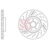 Apec Brake Disc DSK3279 thumbnail