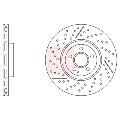 Apec Brake Disc DSK3279