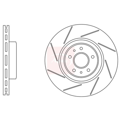Apec Brake Disc DSK3287