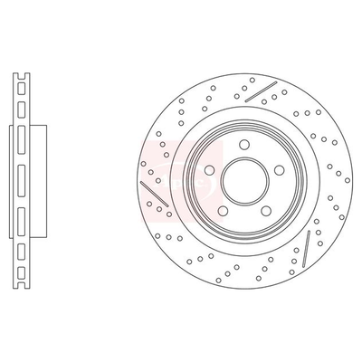 Apec Brake Disc DSK3296