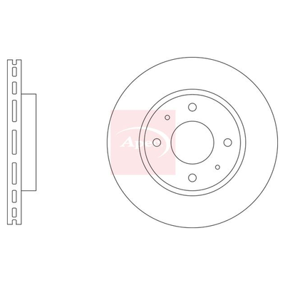 Apec Brake Disc DSK3299