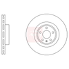Apec Brake Disc DSK3300 thumbnail