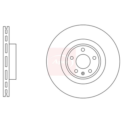 Apec Brake Disc DSK3300