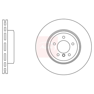 Apec Brake Disc DSK3301
