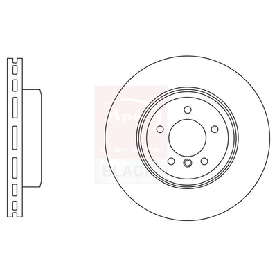 Apec Brake Disc DSK3301B