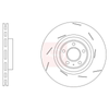 Apec Brake Disc DSK3302 thumbnail