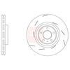 Apec Brake Disc DSK3303 thumbnail