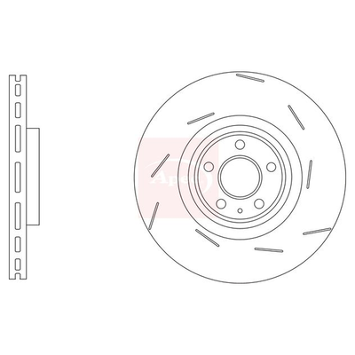 Apec Brake Disc DSK3305