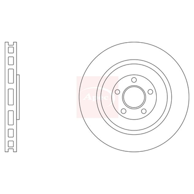 Apec Brake Disc DSK3306
