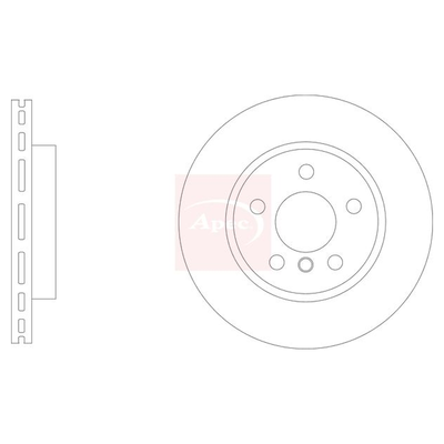 Apec Brake Disc DSK3308