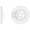 Apec Brake Disc DSK3310 thumbnail