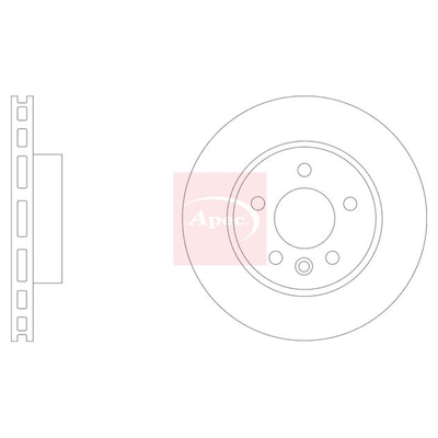 Apec Brake Disc DSK3312