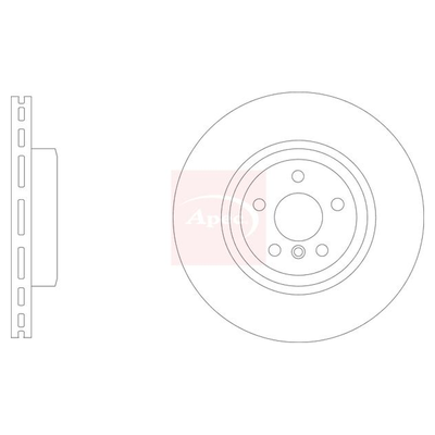 Apec Brake Disc DSK3319