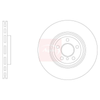 Apec Brake Disc DSK3324 thumbnail