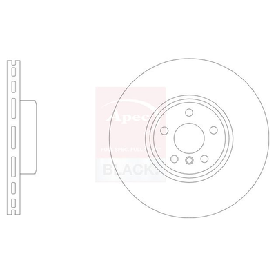 Apec Brake Disc DSK3325B