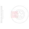 Apec Brake Disc DSK3328 thumbnail